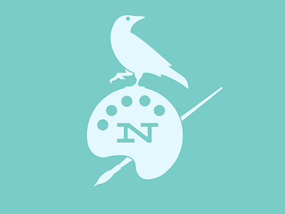 The Nest Rebrand adobe illustrator art bird bird logo branding business crow logo palette vector