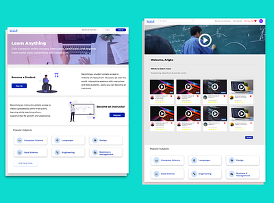 LEREN design ui ux web