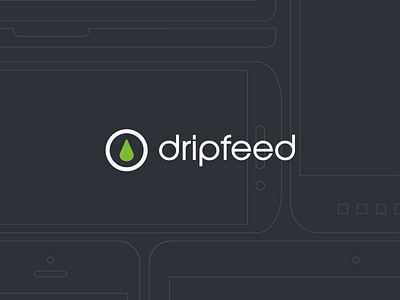 Dripfeed flyer - Back android background cropped flyer green iphone logo outline vector white