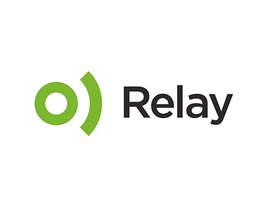 Relay logo sketch chat communication gotham green irc