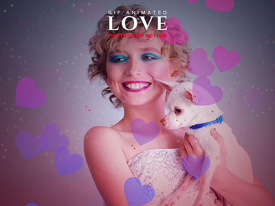 Gif Animated Love Photoshop Action