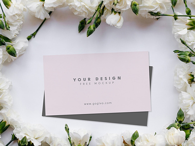 Free Elite Business Card Mockup download elite floral art florist flower mockup free free business card mockups free design free download free greeting card free logo mockup free mockup free wedding card freebie gogivo graphicsdesign instant download invitation card white