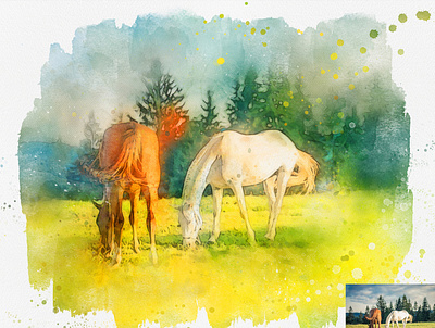 Wonder Watercolor Photoshop Action beautiful painting digital illustration digital painting gogivo graphicdesign instant download photo effect photoshop photoshop action photoshop addons photoshop artwork photoshop brushes photoshop template watercolor watercolor clipart maker watercolor painting watercolor sketch wonder action wonder watercolor action wonderful