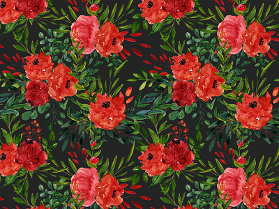 Free Rose Watercolor Patterns clipart download floral design flower flower clipart flower design flower illustration free free download freebie graphicdesign instantdownload pattern pattern design red flower pattern rose rose flower rose flower pattern seamless pattern watercolor