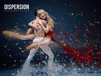 Dispersion Photoshop Action design digital art digital artwork dispersion dispersion photoshop action download explosion effect fineart gogivo graphic design graphics illustration instantdownload photoeffect photomanipulation photoshop photoshop action photoshop overlay photoshop tutorial walllow