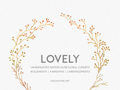 Free Lovely FLoral Cliparts | Watercolor PNG Illustrations clipart digital illustration floral clipart flower flower arrangements flower clipart flower design flower illustration gogivo graphicdesign instantdownload lovely png graphics romance valentine vintage webdesign wedding wedding card design wreath and bouquet