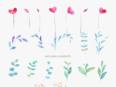 Free Lovely FLoral Cliparts | Watercolor PNG Illustrations clipart digital illustration floral clipart flower arrangements flower clipart flower design flower illustration free free download freebie gogivo graphicdesign instantdownload leaves clipart lovely png graphics wedding wedding card design wreath and bouquet