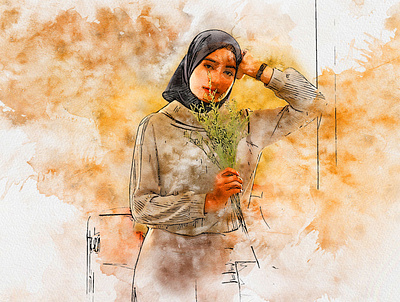 Pen & Watercolor Photoshop Action best design best photoshop actions creative digitalart digitalartwork gogivo graphic design illustration instantdownload pen and watercolor pen drawing photoshop action photography photoshop photoshop action photoshop actions photoshop art photoshop filters photoshop overlays sketch watercolor painting