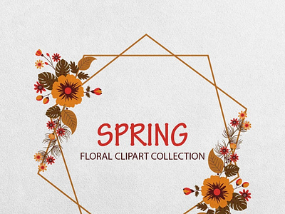 Spring Floral Clipart Collection