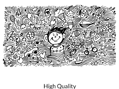 Free Doodle Art Child Dream artwork black ink drawing child doodle child dream doodle creative drawing doodle doodle design doodle with markers doodleart eps doodle free doodle free doodle clipart free dowload gogivo how to doodle pen illustration png doodle sketching vector illustration