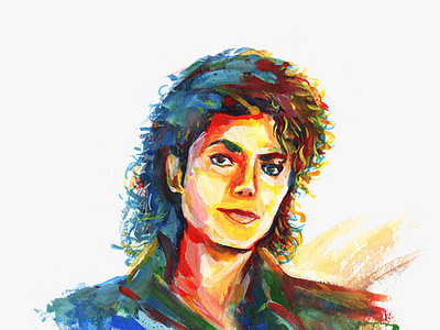 Free Michael Jackson Clipart Poster Color Painting PNG