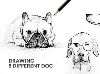 How To Draw Dog Easily beautiful creative different dogs dog dog art dog artwork dog illustration drawing drawing dog easy drawing gogivo how to draw dog illustration pet pet loss tutorial video