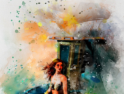 Premio Watercolor Photoshop Action action artwork download drawing effect extension gogivo graphic graphic design painting painting effect photoeffect photoshop photoshop action plugin premio watercolor watercolor painting