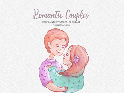 Free Romantic Couple Clipart