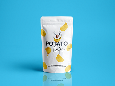 Plastic Pouch Packaging MockUp