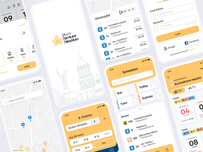 Transport Planner App Design