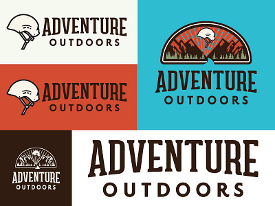 Adventure Outdoors Comp adventure helmet mountains outdoors vector