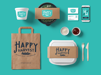 Happy Harvest Final deux deuxsouth food fresh harvest lettering south