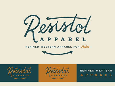Resistor Apparel Branding WIP branding deuxsouth hats lettering western
