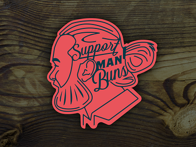 Cancer Fundraiser beard branding cancer charity hair health illustration logo texas type