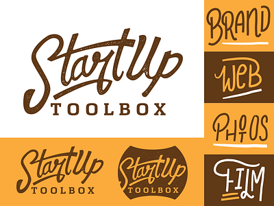 Start Me Up logo startup toolbox tools type