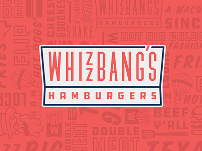 Whizzbangs brand food hamburger waco