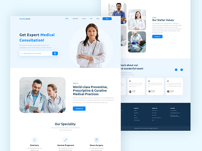 Hospital Website Design hospital website medical website medical website design web design webdesign website website builder website concept website design website template