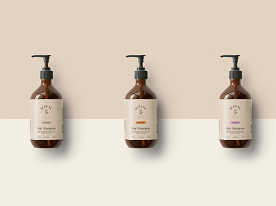 Cosmetics Packaging Design bottle brand identity branding cosmetics dispenser packaging shampoo visual identity