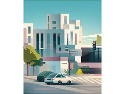 City car city color flatillustration graphic design homepage illus illustration sketch ui vector