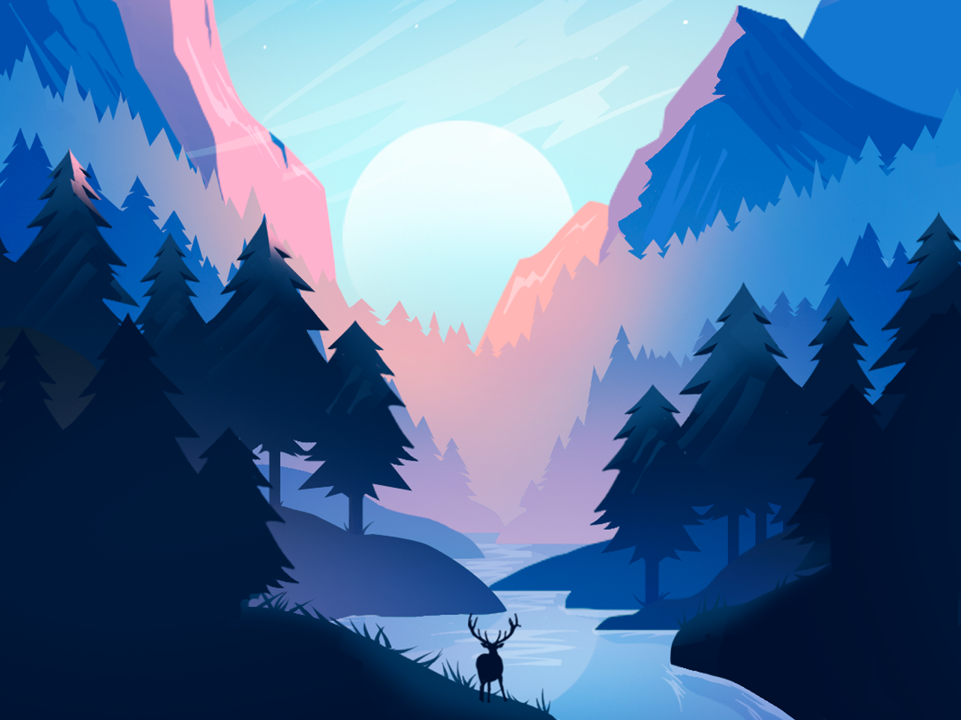 Nature Scenery Detail by YNG724 on Dribbble