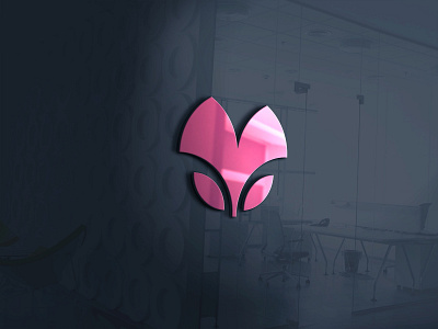 sakura donation 3d Mockup creative creative design creativity custom logo illustration logo logo design logo idea vector youtube