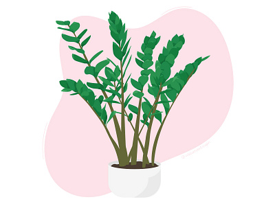 GREEN PLANT 1 design greenplant illustration illustrator logo