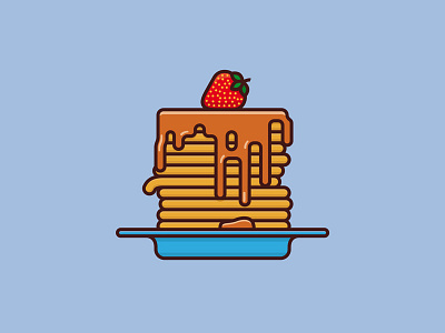 #PancakeDay on February 25th calendar food holiday icon illustration observance pancake shroeve tuesday shroeve tuesday vector