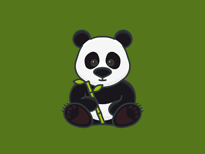 #PandaDay on March 16th bamboo cartoon icon illustration observance panda vector wildlife