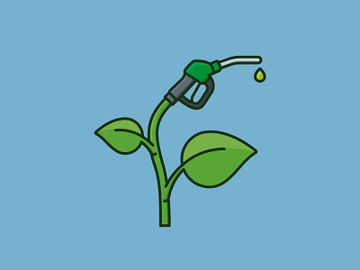 #BioDieselDay on March 18th biodiesel icon illustration observance vector