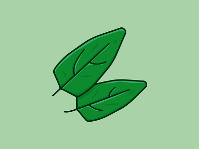 #SpinachDay on March 26th calendar icon illustration leaf observance spinach vector