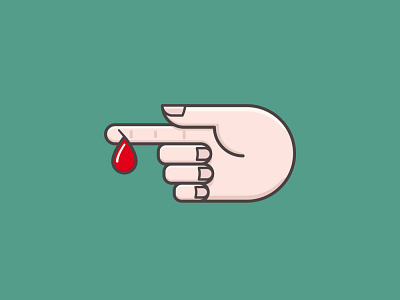 #WorldHemophiliaDay on April 17th bleeding hemophilia icon illustration observance vector