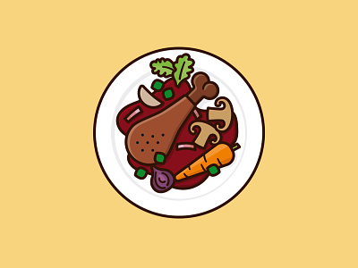 #CoqAuVinDay on May 29th food icon illustration observance vector