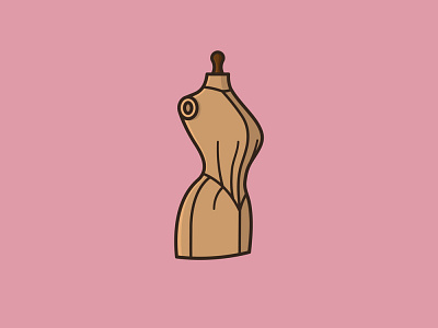 #TailorsDay on June 4th icon illustration mannequin observance vector