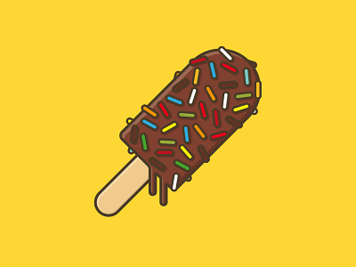 #SprinkleDay on July 23rd food ice cream icon illustration observance popsicle sprinkles vector