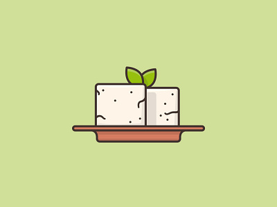 #WorldTofuDay on July 26th food icon illustration observance tofu vector