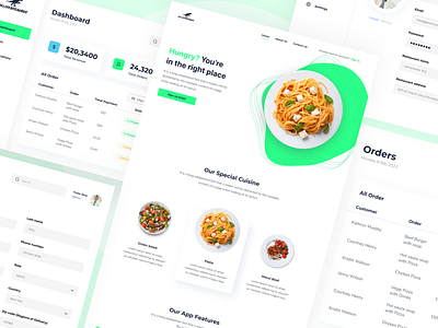 Food Delivery UI b2b figmadesign uiux