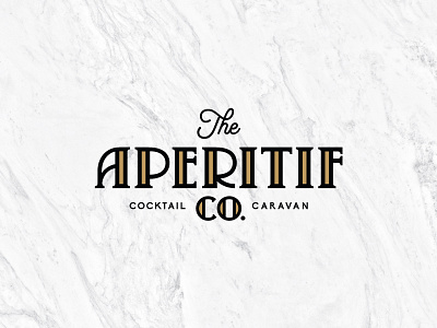 Aperitif aperitif branding cocktail cocktail bar cocktails deco design logo