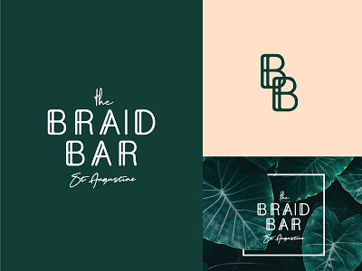 Braid Bar branding design logo st augustine
