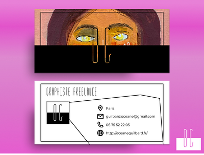 OG - Graphiste freelance / carte de visite card carte de visite design graphic graphisme visiting card