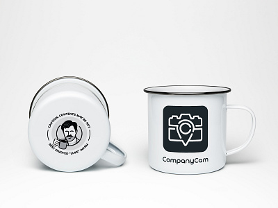 Not your average cup o' joe! branding campfire mug coffee coffee cup merch design merchandise mug design pun