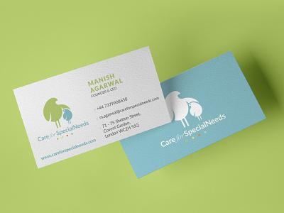 Branding Care for Special Needs branding business cards design graphic design logo stationary typography