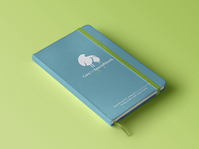 Care for Special Needs branding design graphic design identity logo logotype notebook notepad