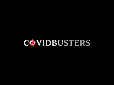 CovidBusters brand branding corona coronavirus covid 19 design flat ghostbusters logo logo a day logo challenge logo design logo designer logo inspiration logo mark logos pandemic rahalarts virus