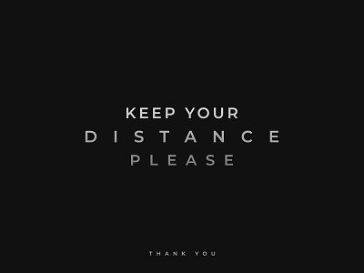 Keep your distance please. black brand branding corona coronavirus coronavirus pandemic covid 19 covid19 logo logo a day logo challenge logo design logo designer logo inspiration logo mark logos pandemic rahalarts virus